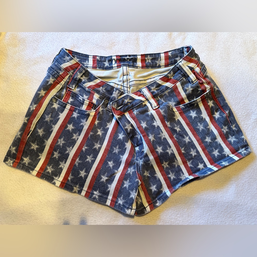 Rock & Roll Denim Jean Shorts